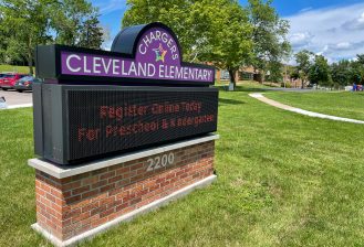 exterior of cleveland elementary school