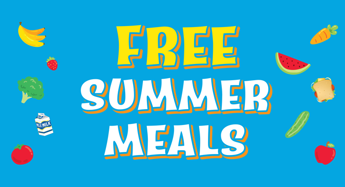 Free Summer Meals graphic