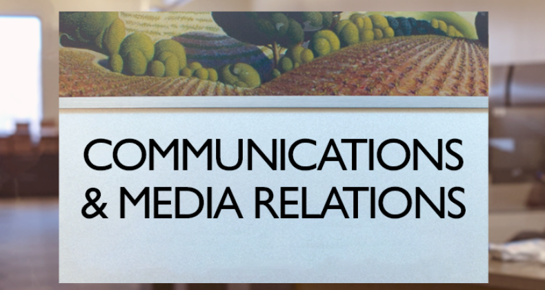 Communications and Media Relations