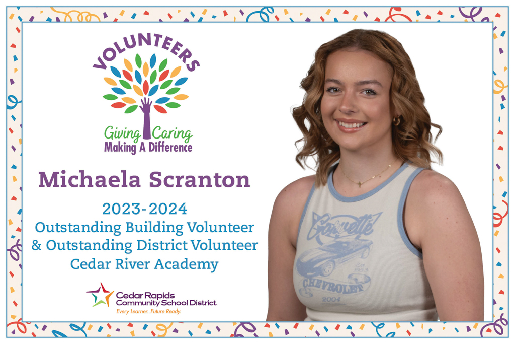Michaela Scranton Cedar River Academy at Taylor Elementary