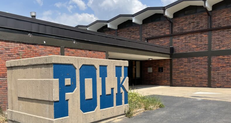 exterior of polk alternative education center